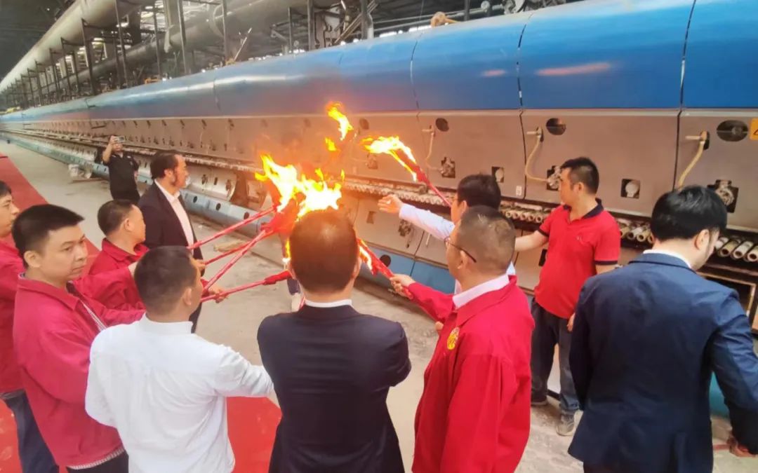 薪火升騰 · 燃起新程｜熱烈祝賀將軍陶瓷集團(tuán)智造生產(chǎn)基地今日盛大點(diǎn)火(圖5)