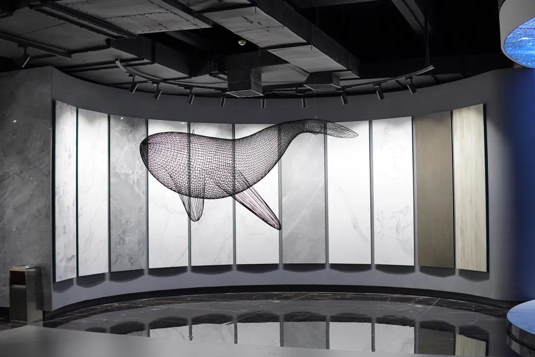 總部展廳鑒賞|3680㎡的巖值Show，刷新審美新高度(圖4)
