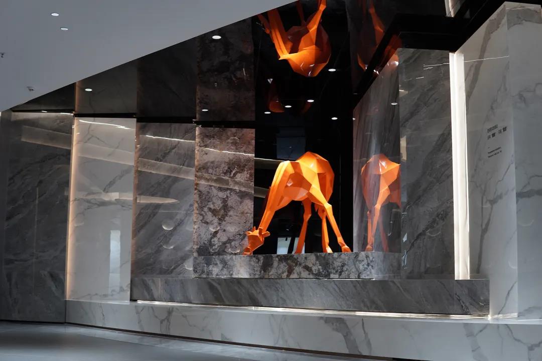 總部展廳鑒賞|3680㎡的巖值Show，刷新審美新高度(圖7)