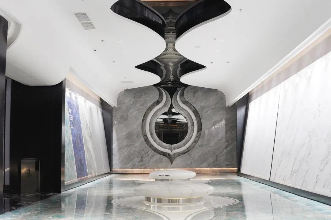 總部展廳鑒賞|3680㎡的巖值Show，刷新審美新高度(圖8)