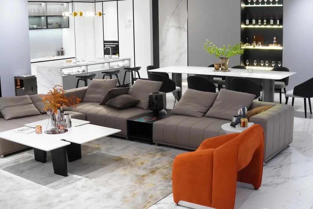 總部展廳鑒賞|3680㎡的巖值Show，刷新審美新高度(圖9)